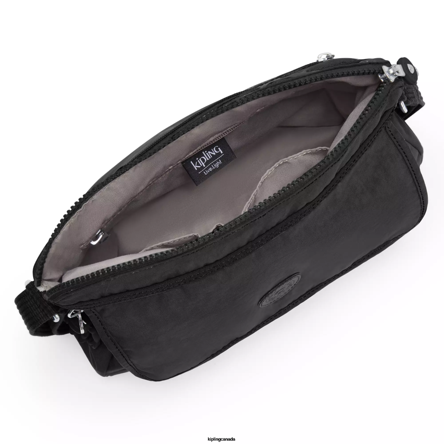 Women Crossbody Bags Kipling Black Noir Aisling Crossbody Bag FHZD222