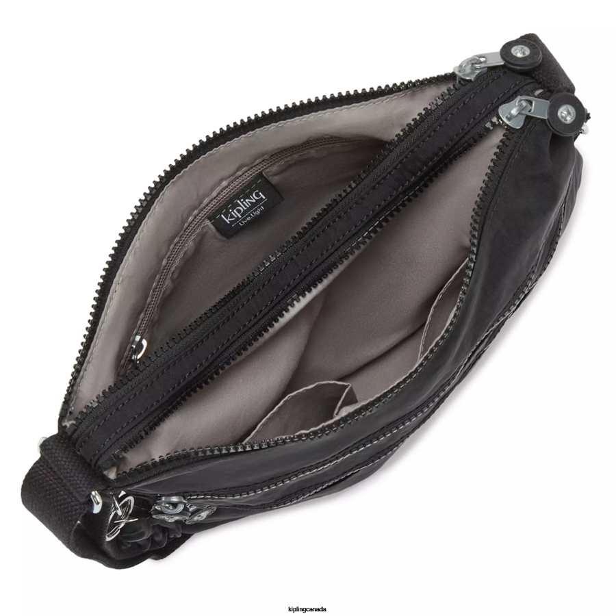 Women Crossbody Bags Kipling Black Noir Alvar Crossbody Bag FHZD135