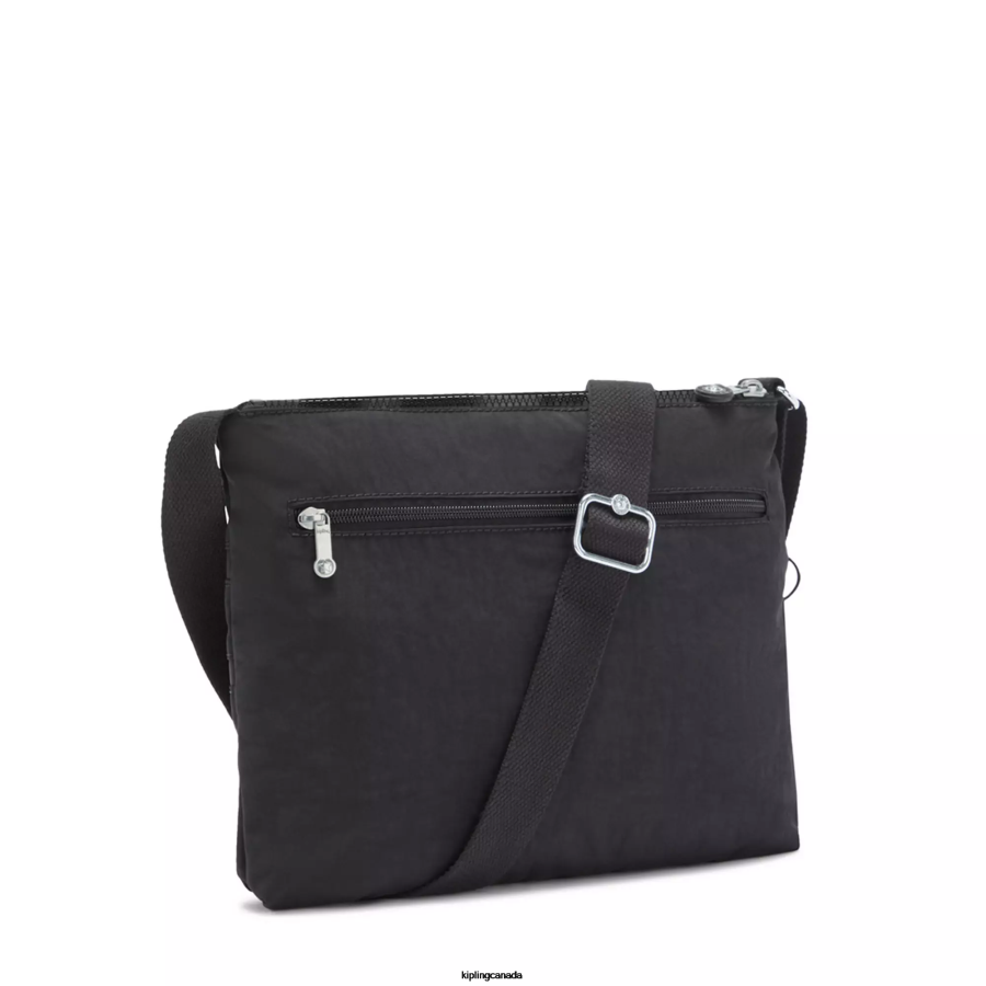 Women Crossbody Bags Kipling Black Noir Alvar Crossbody Bag FHZD135