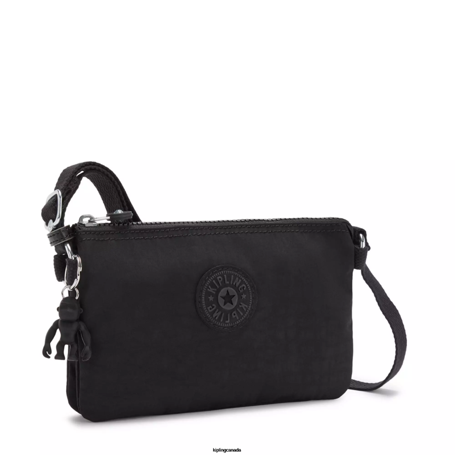 Women Crossbody Bags Kipling Black Noir Creativity XB Crossbody Bag FHZD108