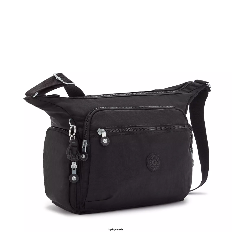 Women Crossbody Bags Kipling Black Noir Gabbie Crossbody Bag FHZD131