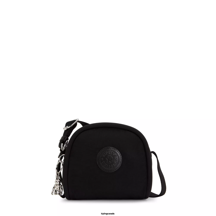 Women Crossbody Bags Kipling Black Noir Jesper Crossbody Bag FHZD209