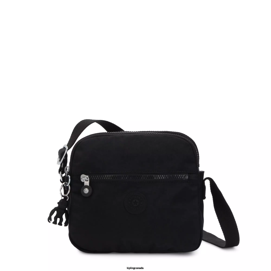 Women Crossbody Bags Kipling Black Noir Keefe Crossbody Bag FHZD47