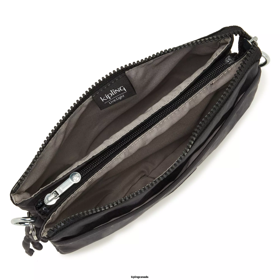Women Crossbody Bags Kipling Black Noir Riri Crossbody Bag FHZD124