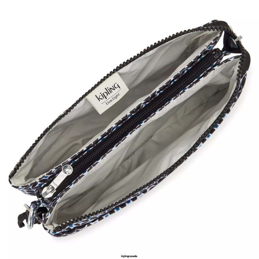 Women Crossbody Bags Kipling Blackish Tile Riri Printed Crossbody Bag FHZD143
