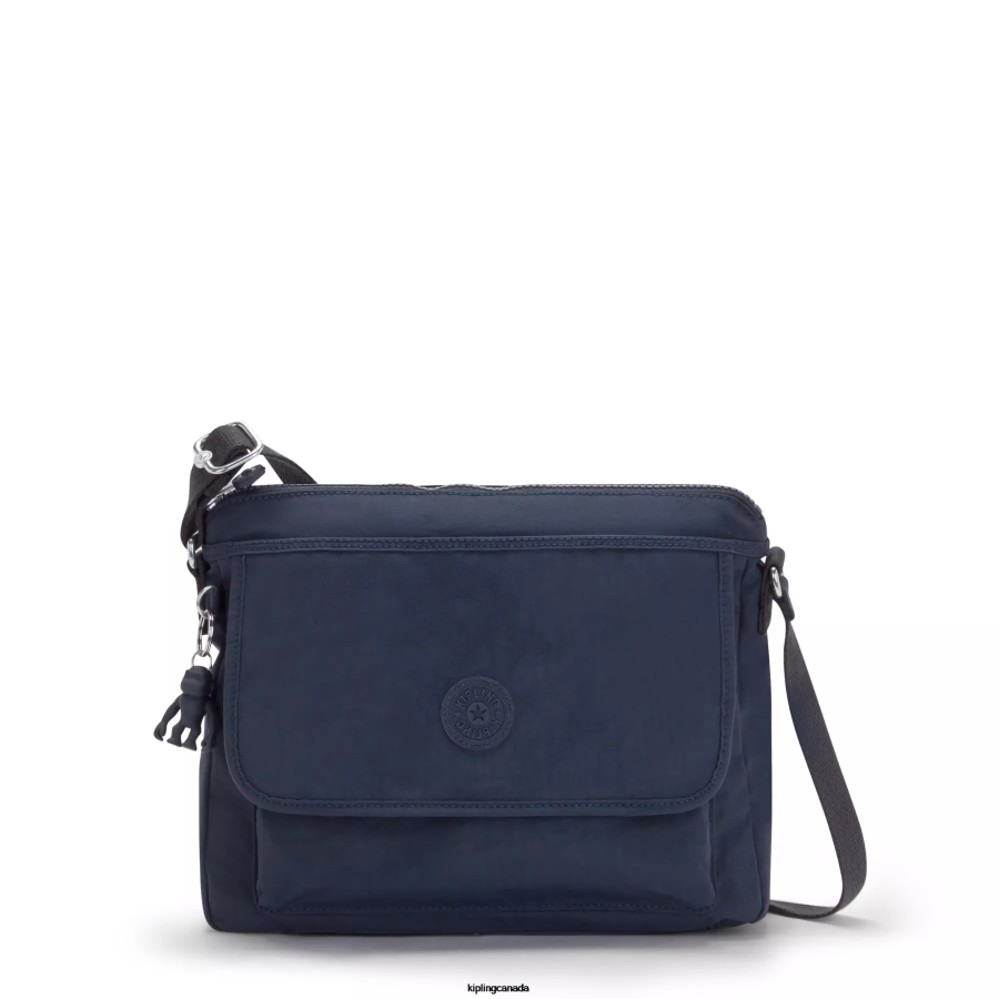 Women Crossbody Bags Kipling Blue Bleu Aisling Crossbody Bag FHZD223