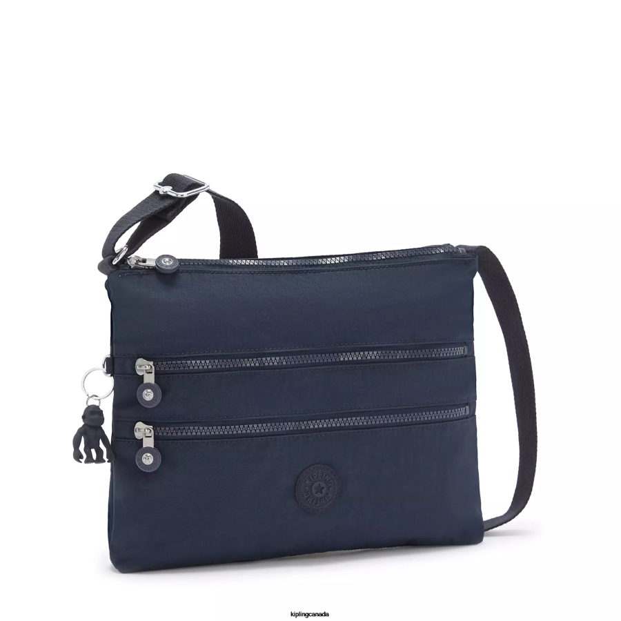 Women Crossbody Bags Kipling Blue Bleu Alvar Crossbody Bag FHZD136