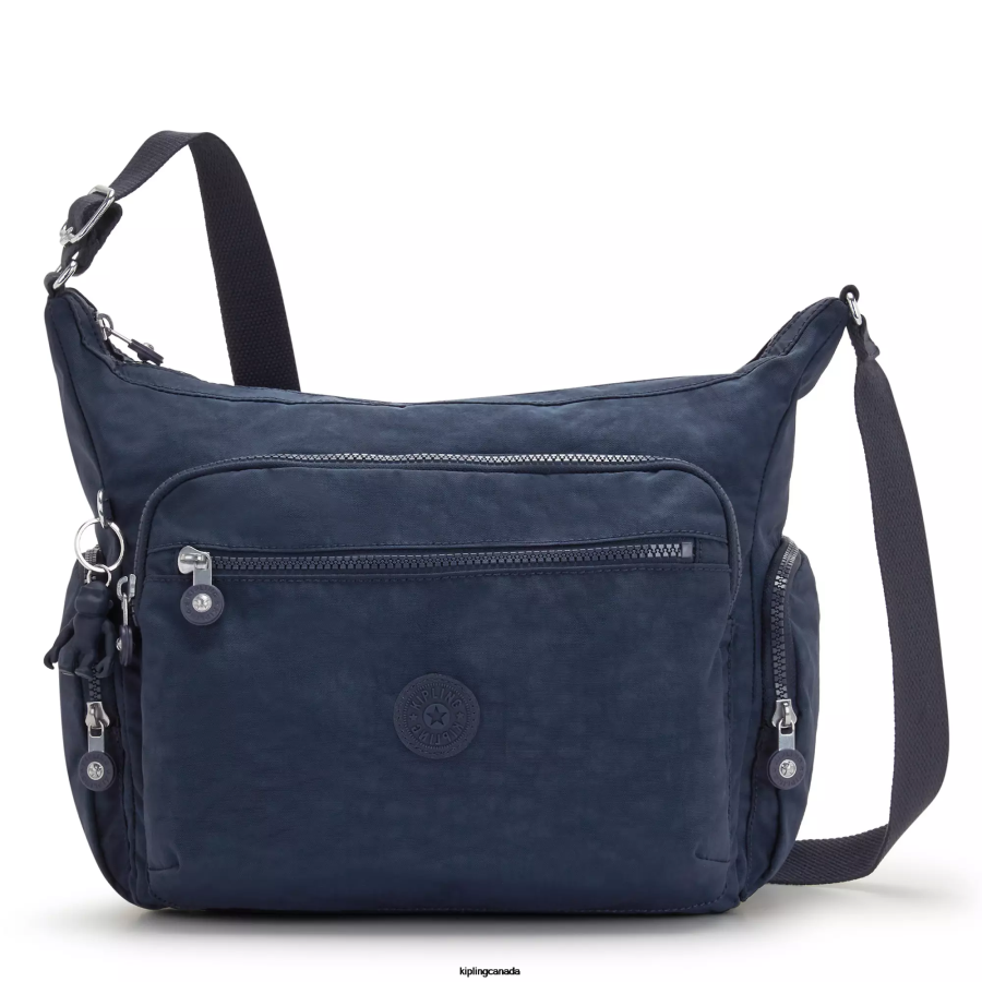 Women Crossbody Bags Kipling Blue Bleu Gabbie Crossbody Bag FHZD132