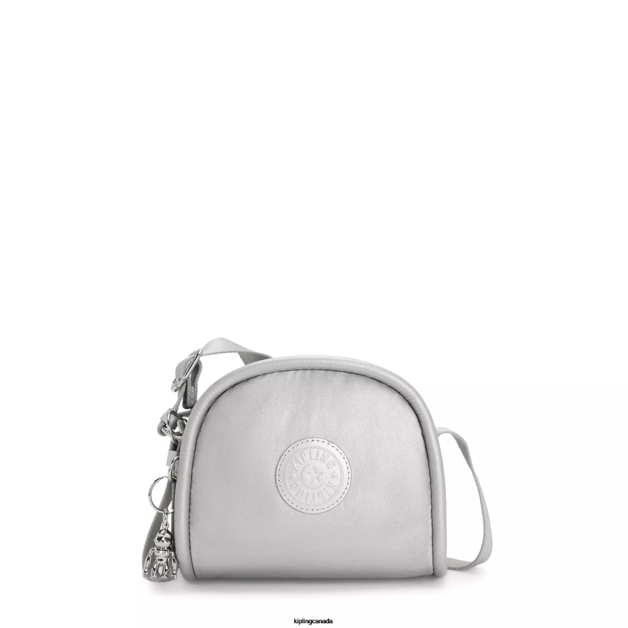 Women Crossbody Bags Kipling Bright Metallic Jesper Metallic Crossbody Bag FHZD205