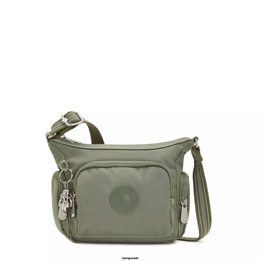 Women Crossbody Bags Kipling Dark Seaweed Gabbie Mini Crossbody Bag FHZD74