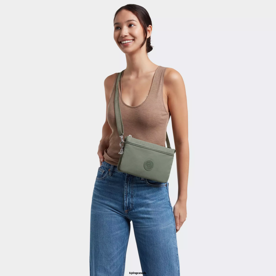 Women Crossbody Bags Kipling Dark Seaweed Riri Crossbody Bag FHZD185
