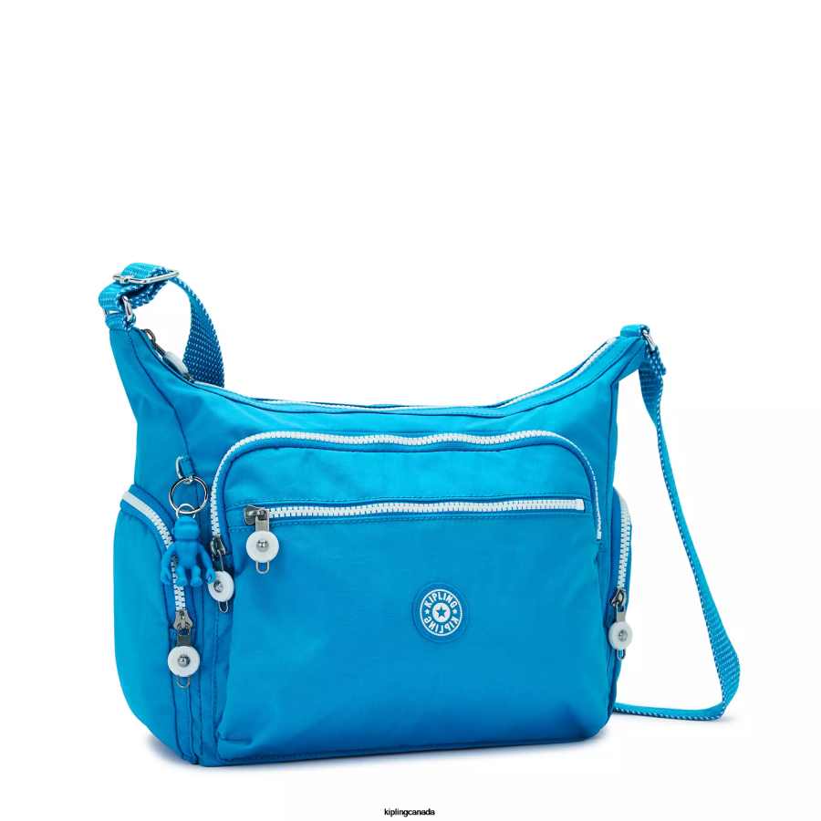 Women Crossbody Bags Kipling Eager Blue Gabbie Crossbody Bag FHZD133