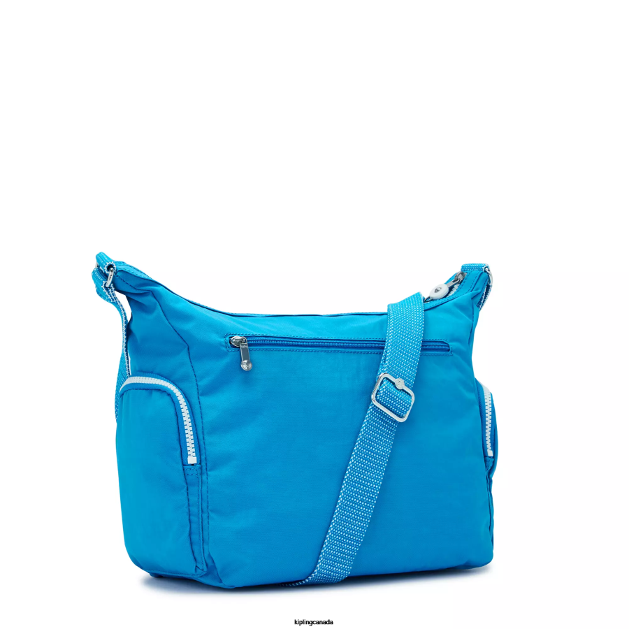 Women Crossbody Bags Kipling Eager Blue Gabbie Crossbody Bag FHZD133