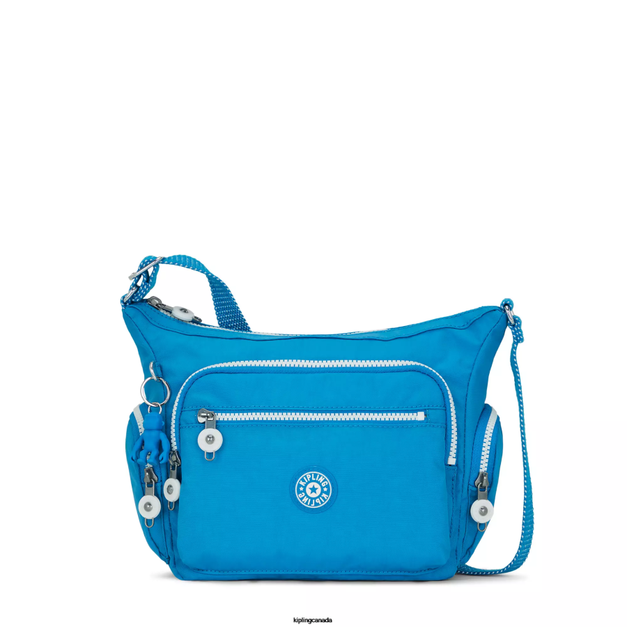 Women Crossbody Bags Kipling Eager Blue Gabbie Small Crossbody Bag FHZD163