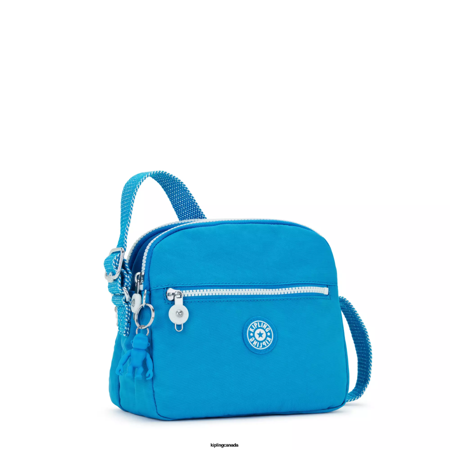 Women Crossbody Bags Kipling Eager Blue Keefe Crossbody Bag FHZD48