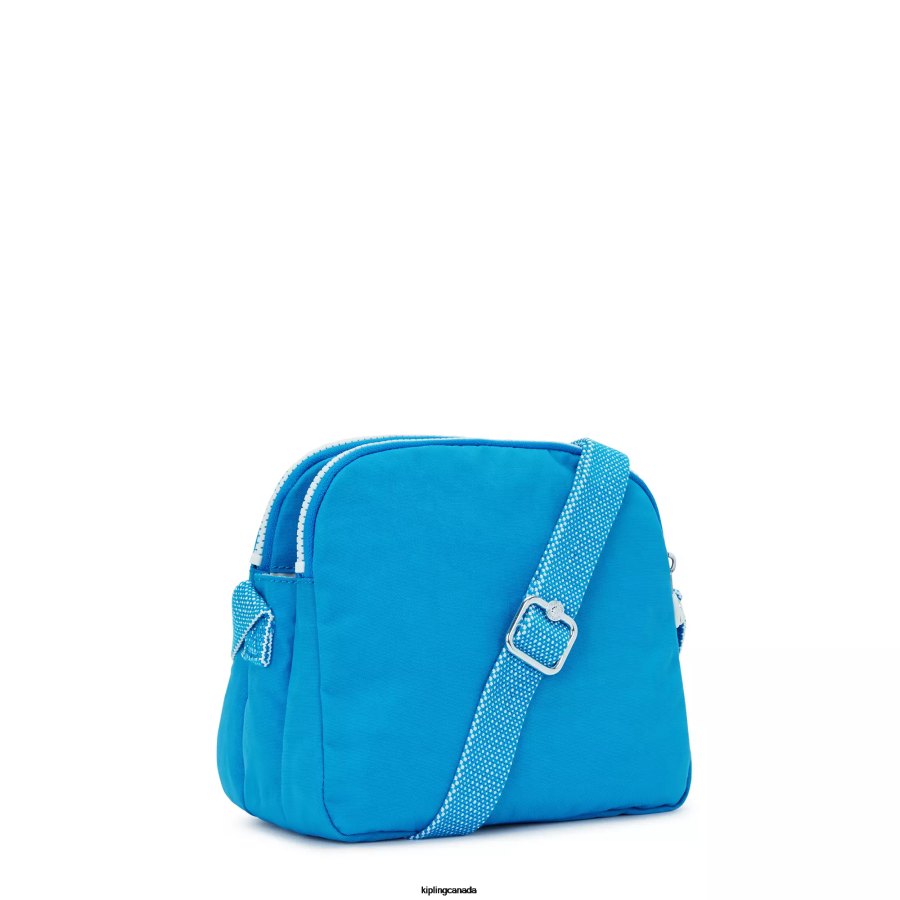 Women Crossbody Bags Kipling Eager Blue Keefe Crossbody Bag FHZD48