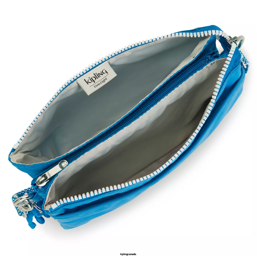 Women Crossbody Bags Kipling Eager Blue Riri Crossbody Bag FHZD126