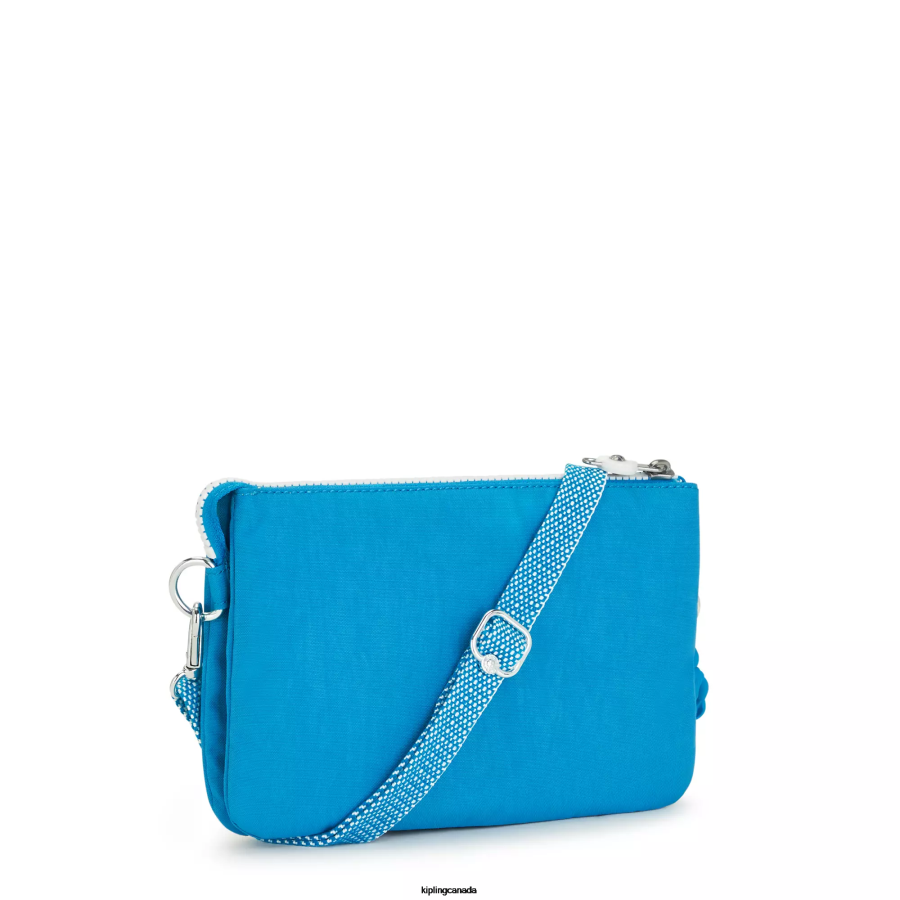 Women Crossbody Bags Kipling Eager Blue Riri Crossbody Bag FHZD126