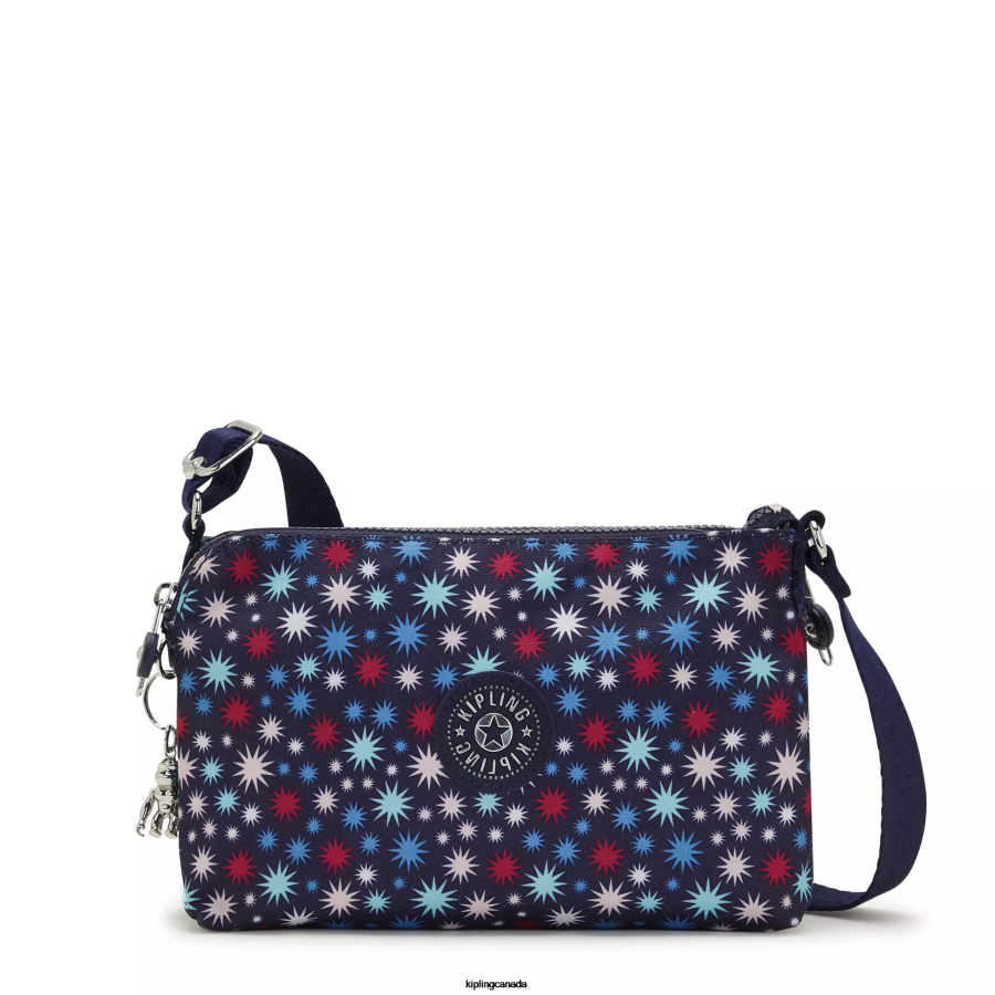Women Crossbody Bags Kipling Funky Stars Boyd Printed Crossbody Bag FHZD219