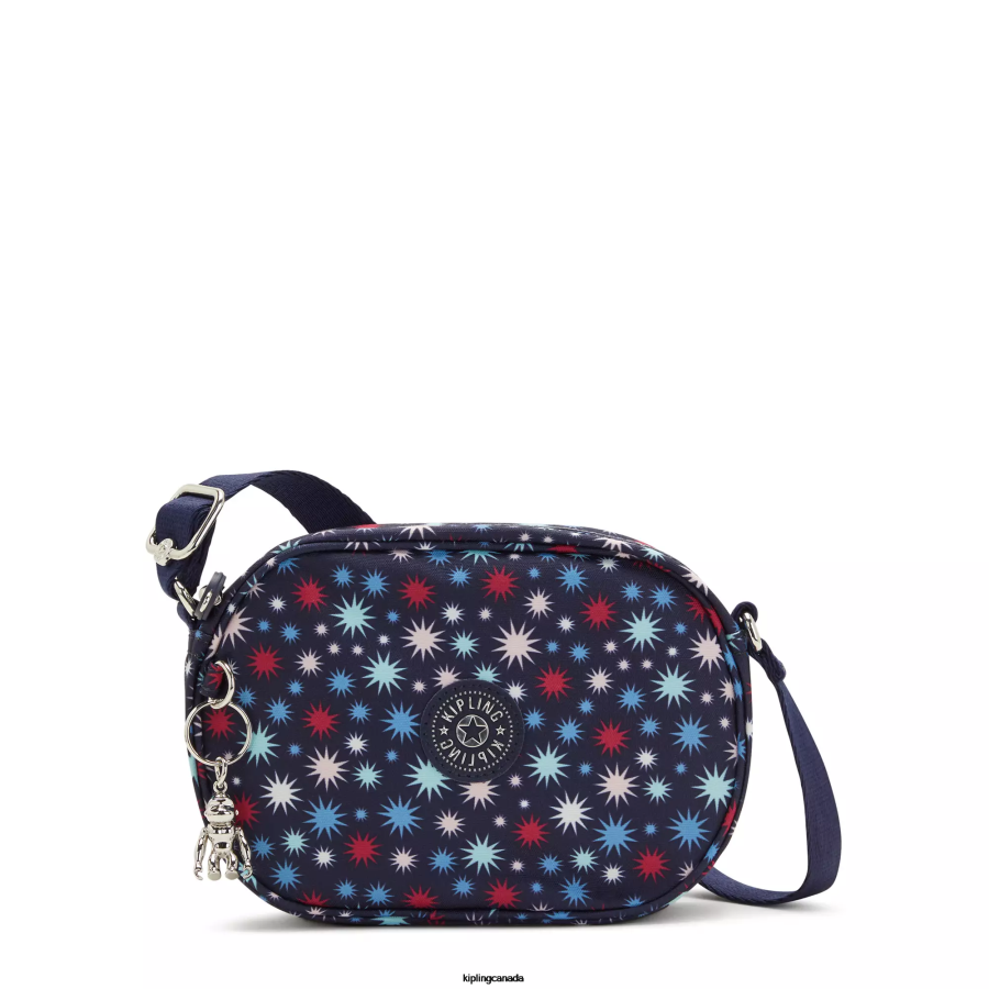 Women Crossbody Bags Kipling Funky Stars Gema Printed Crossbody Bag FHZD220