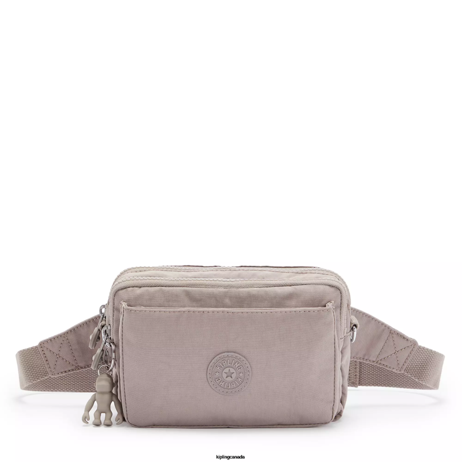 Women Crossbody Bags Kipling Grey Gris Abanu Multi Convertible Crossbody Bag FHZD117