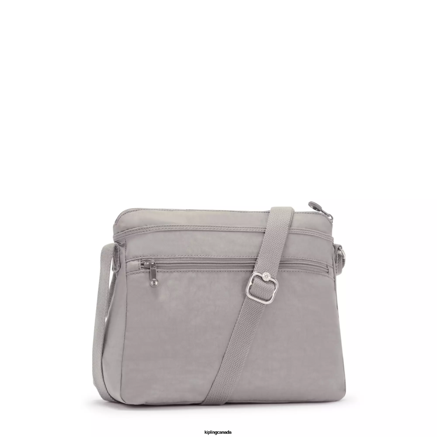 Women Crossbody Bags Kipling Grey Gris Aisling Crossbody Bag FHZD221