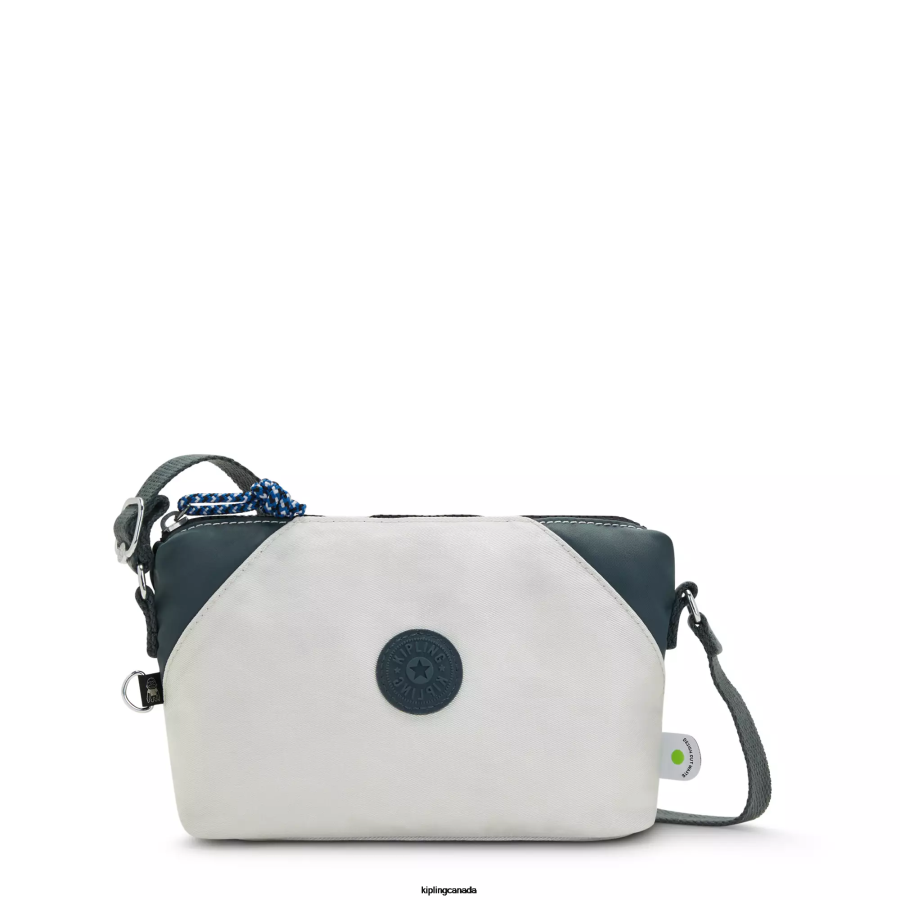 Women Crossbody Bags Kipling Moon Grey Block Art Extra Small Crossbody Bag FHZD101