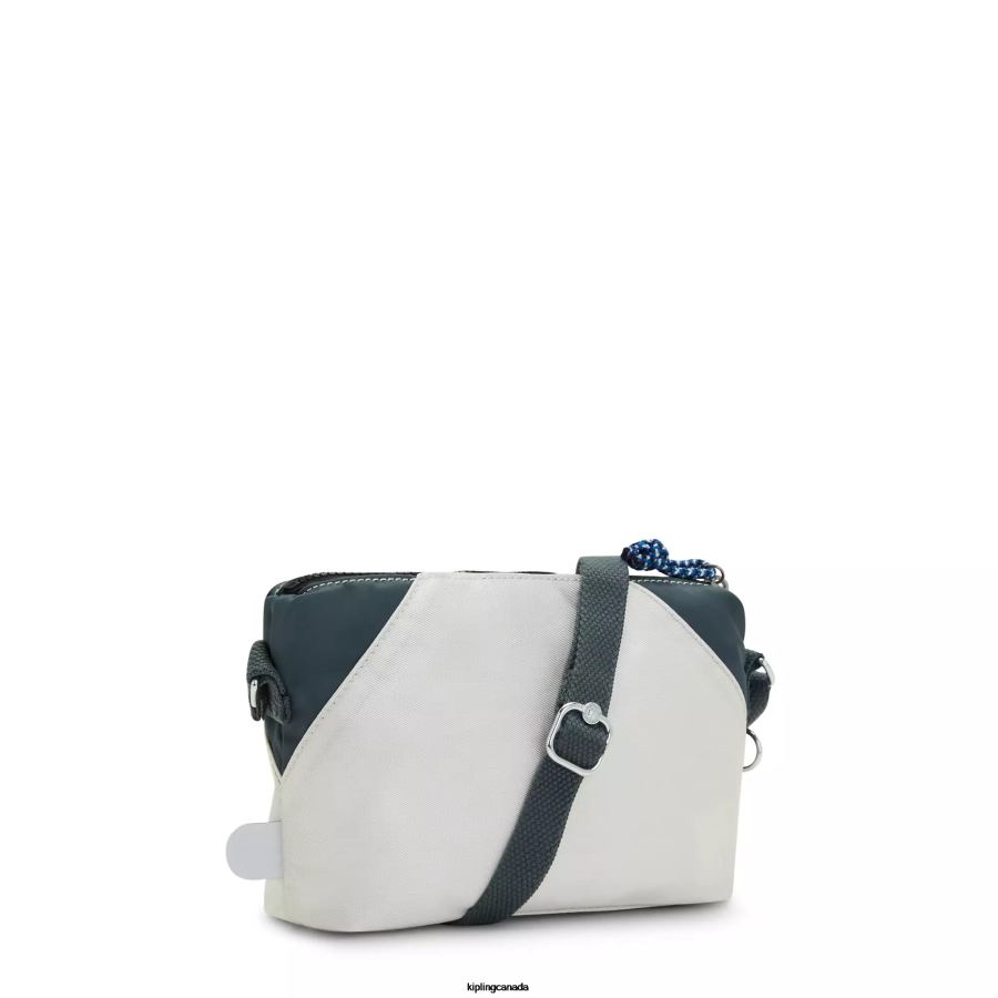 Women Crossbody Bags Kipling Moon Grey Block Art Extra Small Crossbody Bag FHZD101