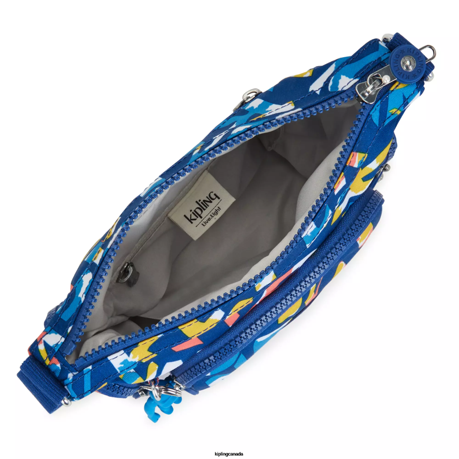 Women Crossbody Bags Kipling Neon Gabbie Mini Printed Crossbody Bag FHZD139