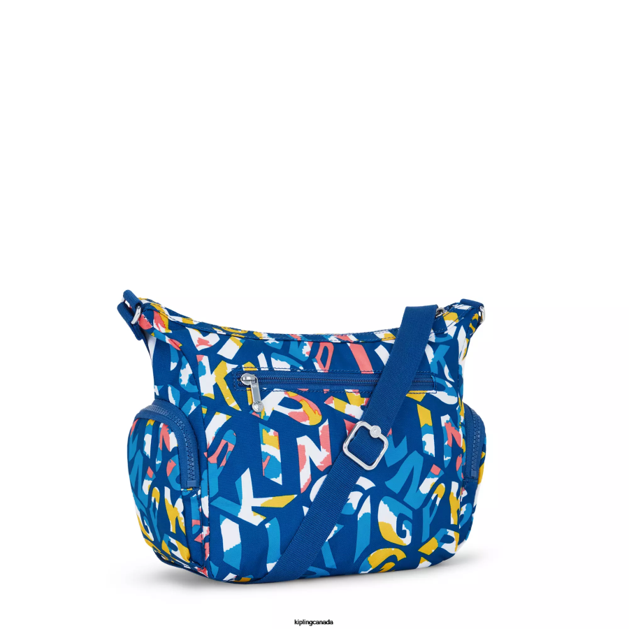 Women Crossbody Bags Kipling Neon Gabbie Small Printed Crossbody Bag FHZD146