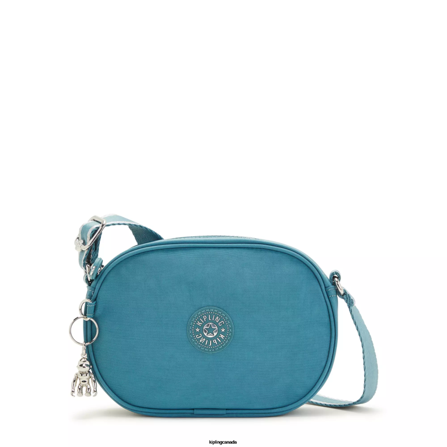 Women Crossbody Bags Kipling Ocean Teal Gema Crossbody Bag FHZD213