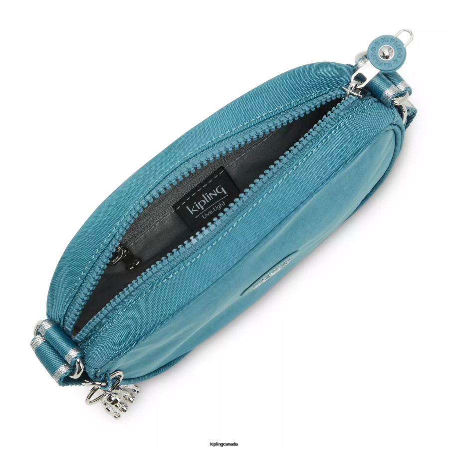 Women Crossbody Bags Kipling Ocean Teal Gema Crossbody Bag FHZD213