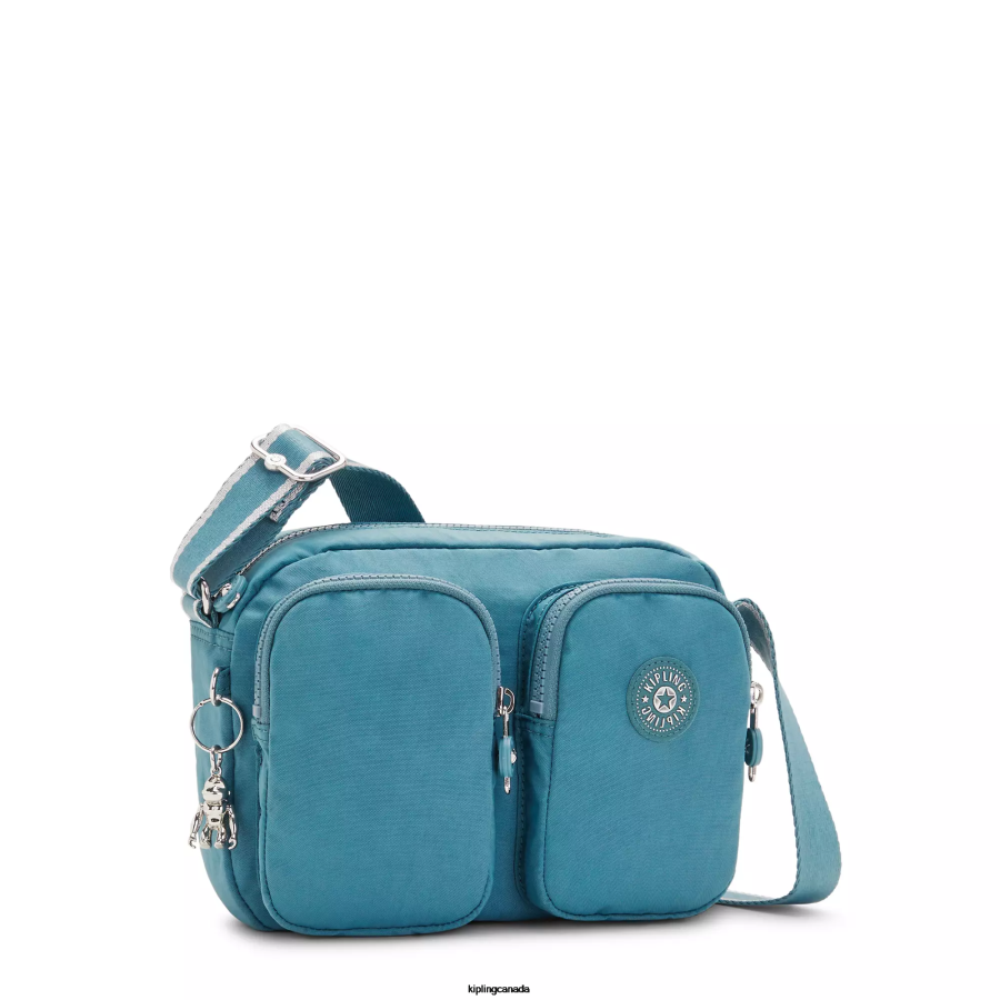 Women Crossbody Bags Kipling Ocean Teal Patti Crossbody Bag FHZD217