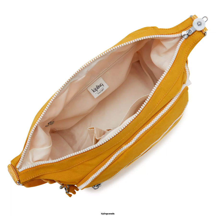 Women Crossbody Bags Kipling Rapid Yellow Gabbie Crossbody Bag FHZD130