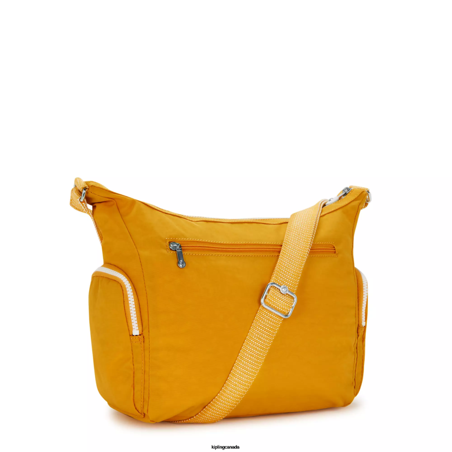 Women Crossbody Bags Kipling Rapid Yellow Gabbie Crossbody Bag FHZD130