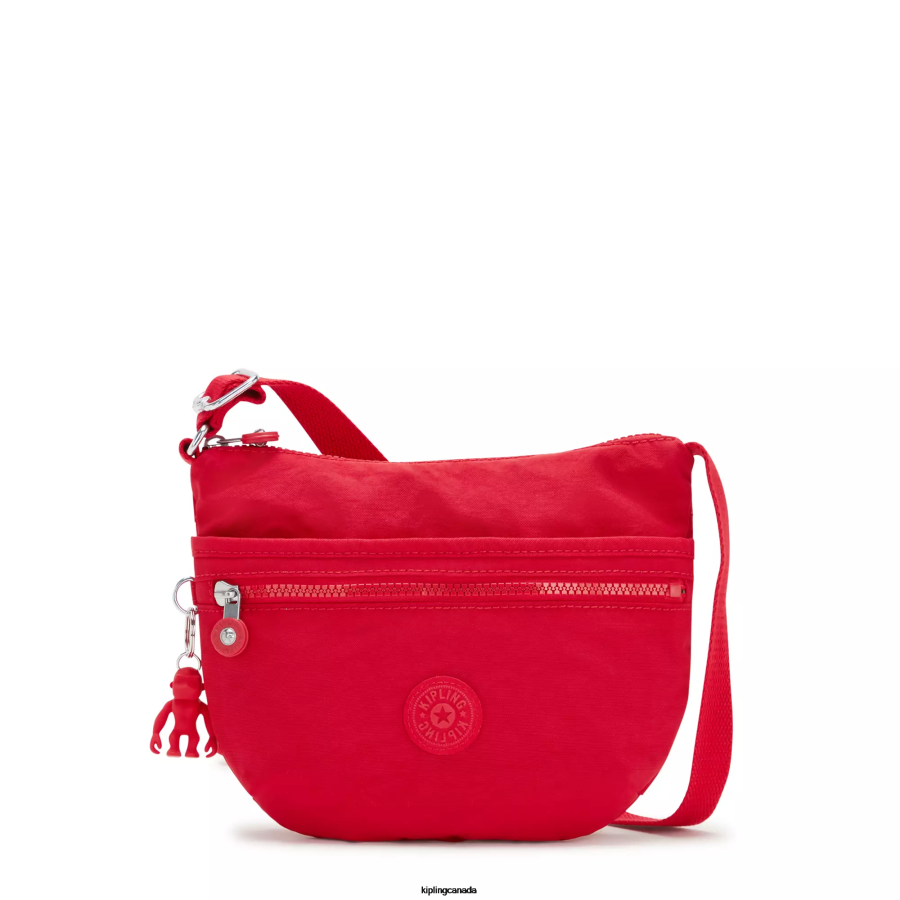 Women Crossbody Bags Kipling Red Rouge Arto Small Crossbody Bag FHZD226