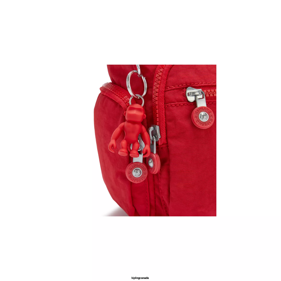 Women Crossbody Bags Kipling Red Rouge Gabbie Small Crossbody Bag FHZD164
