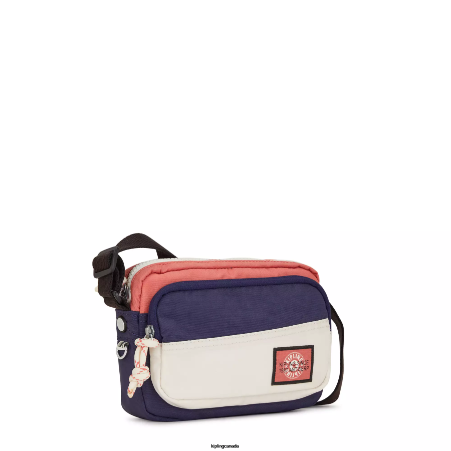 Women Crossbody Bags Kipling Ultimate Navy Block Sisko Crossbody Bag FHZD174