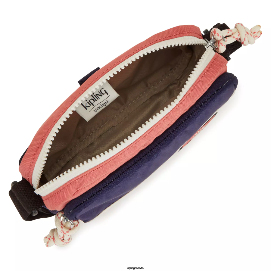 Women Crossbody Bags Kipling Ultimate Navy Block Sisko Crossbody Bag FHZD174