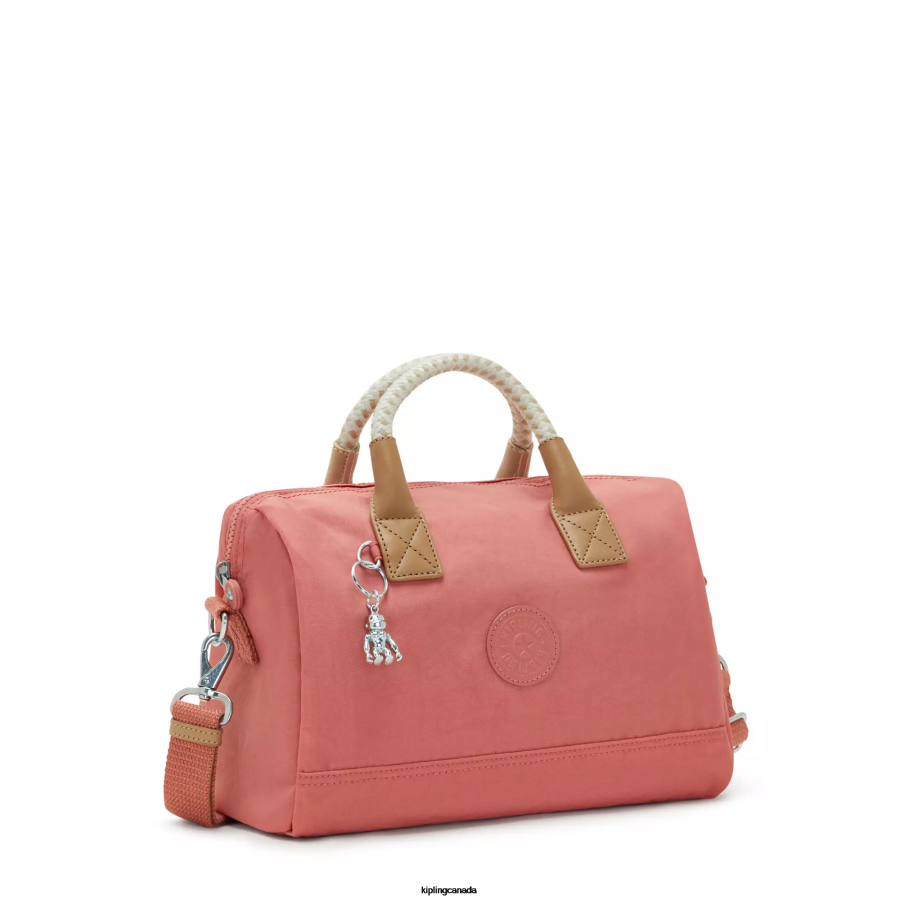 Women Crossbody Bags Kipling Vintage Pink M Abia Crossbody Bag FHZD183