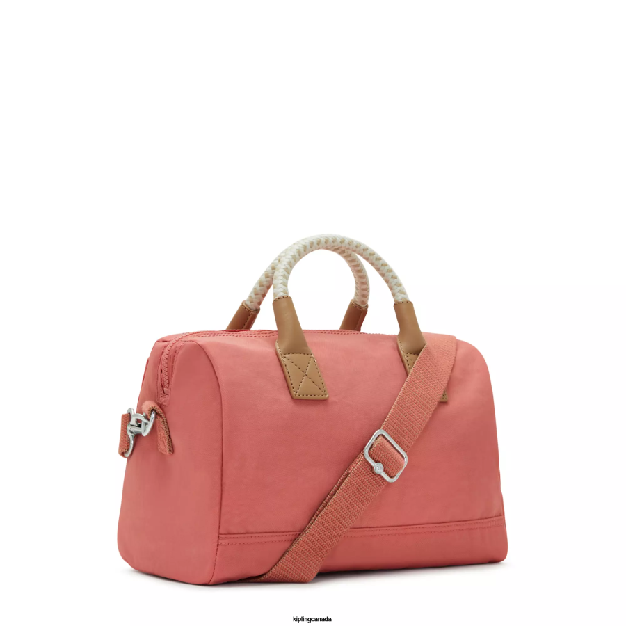 Women Crossbody Bags Kipling Vintage Pink M Abia Crossbody Bag FHZD183