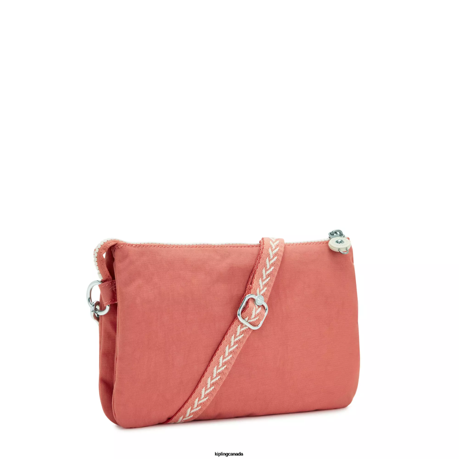Women Crossbody Bags Kipling Vintage Pink Riri Crossbody Bag FHZD127