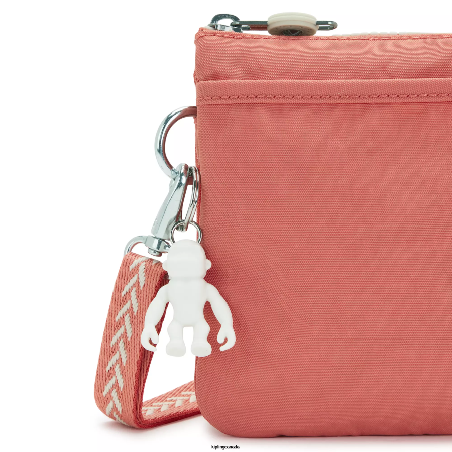 Women Crossbody Bags Kipling Vintage Pink Riri Crossbody Bag FHZD127