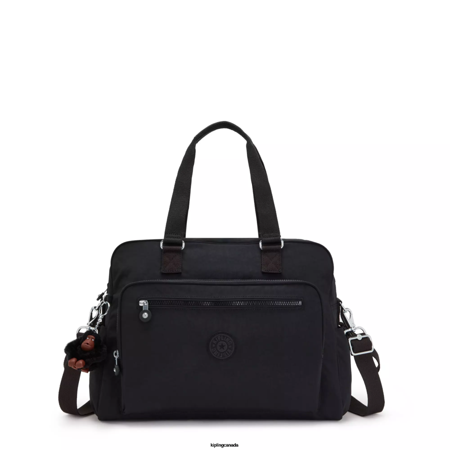 Women Diaper Bags Kipling Black Tonal Alanna Diaper Bag FHZD282