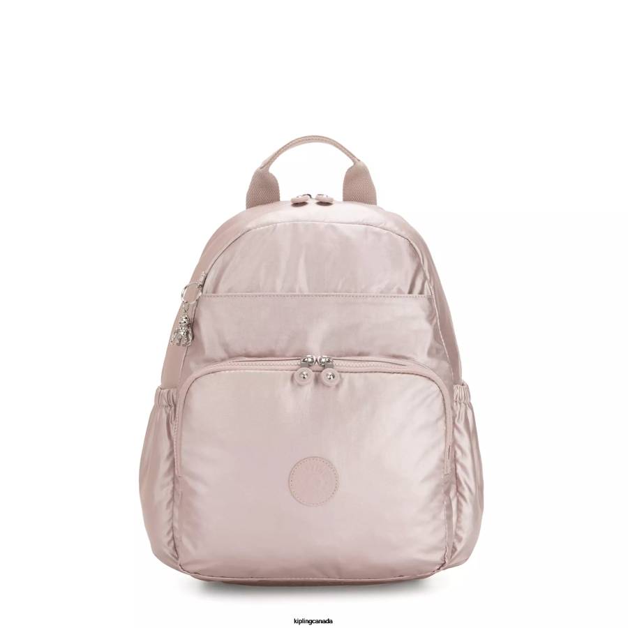 Women Diaper Bags Kipling Metallic Rose Maisie Diaper Backpack FHZD279