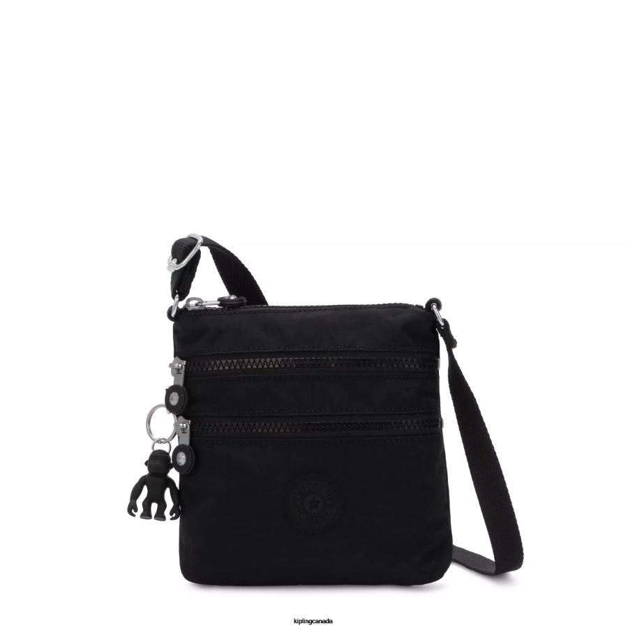 Women Mini Bags Kipling Black Noir Alvar Extra Small Mini Bag FHZD110
