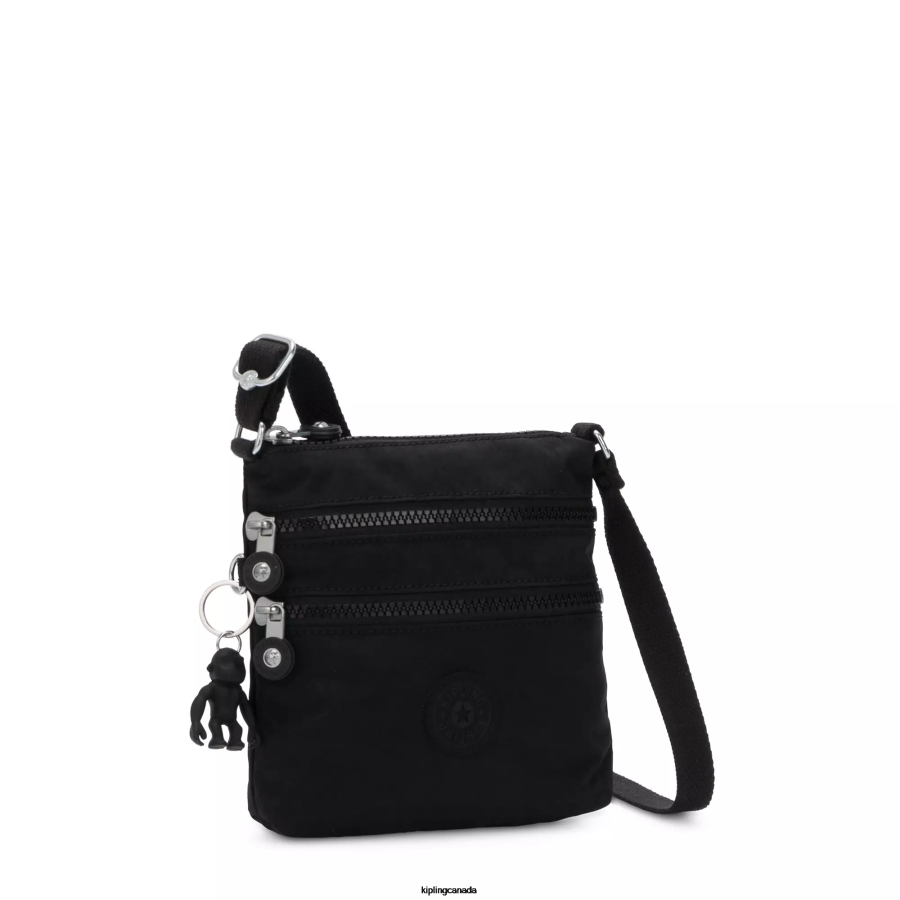Women Mini Bags Kipling Black Noir Alvar Extra Small Mini Bag FHZD110