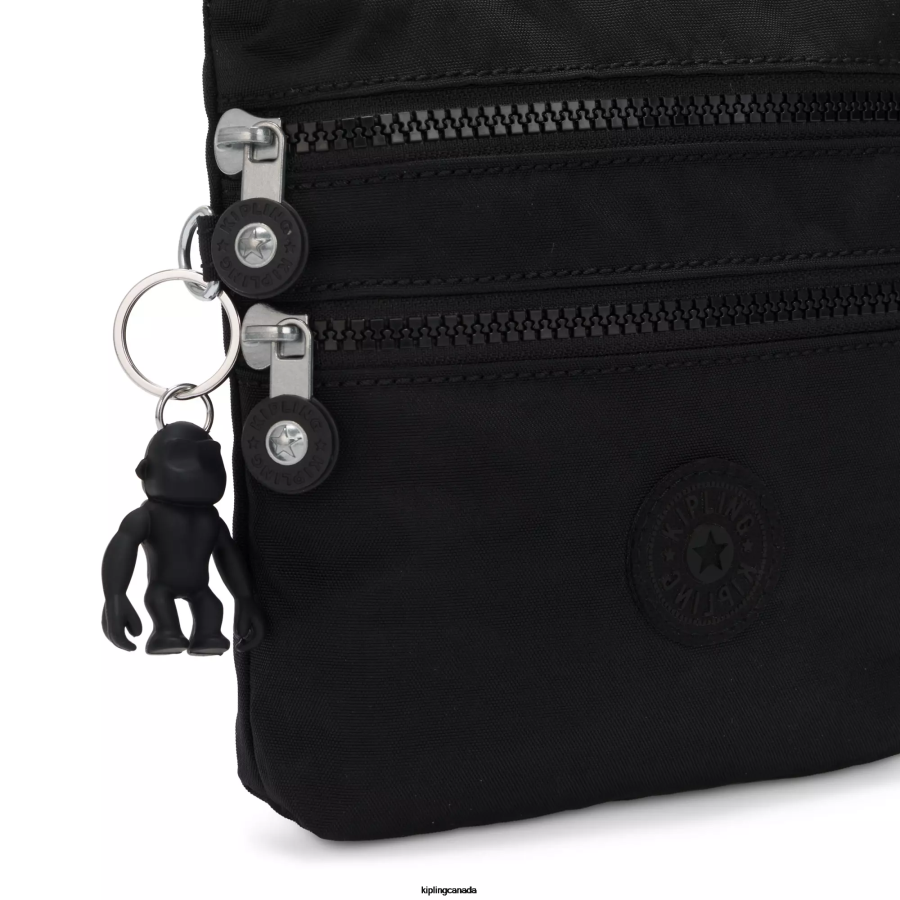 Women Mini Bags Kipling Black Noir Alvar Extra Small Mini Bag FHZD110