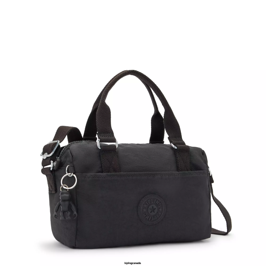 Women Mini Bags Kipling Black Noir Folki Mini Handbag FHZD15