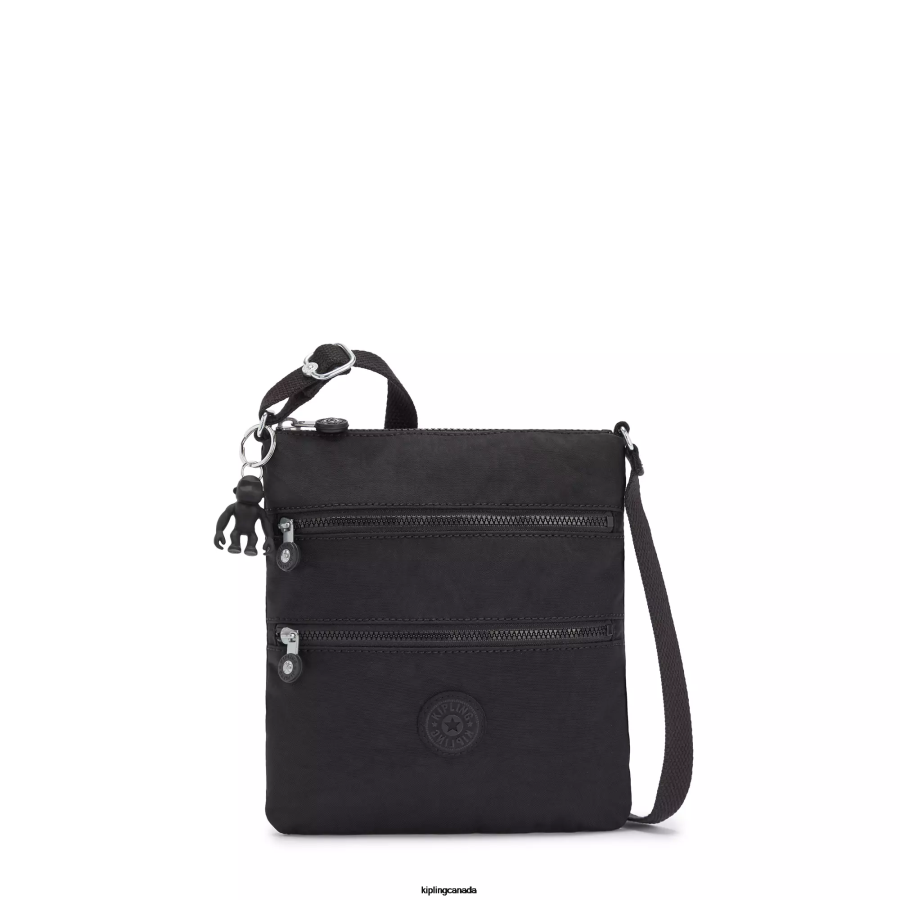 Women Mini Bags Kipling Black Noir Keiko Crossbody Mini Bag FHZD90